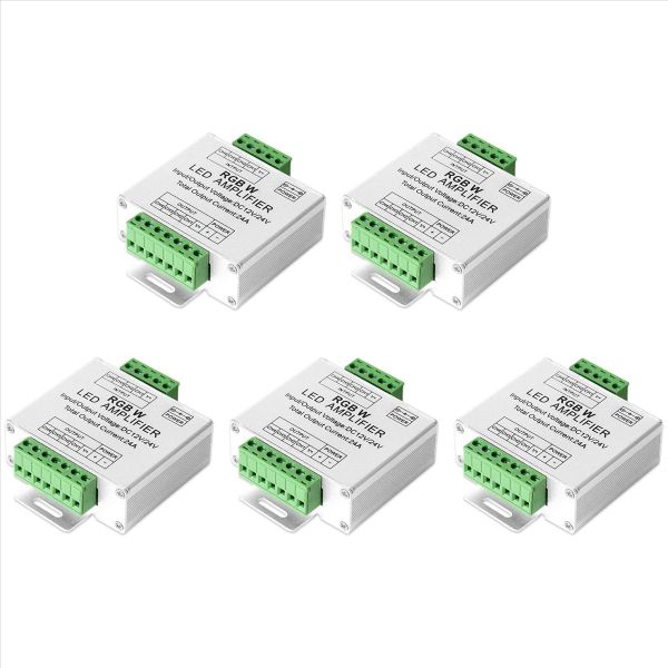 Rgb/Rgbw 5050 Led Strip Amplifier Controller Work With 4Pin/5Pin