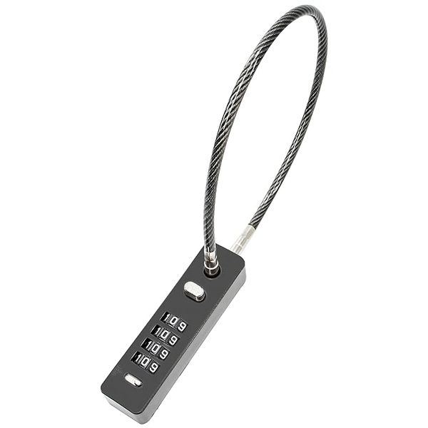 Tool Home Security Manual Combination Lock for Bicycles Cabinet Door (30cm)