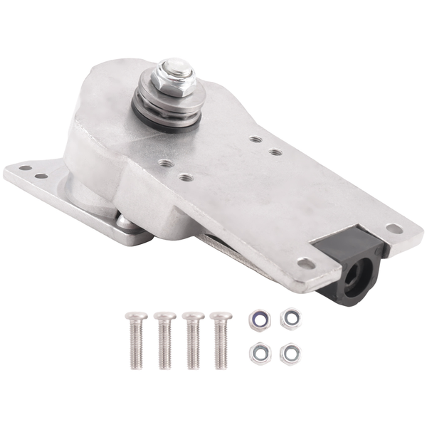 7-Inch Land Skateboard Bracket Base Black C7 Bridge Bracket Silver