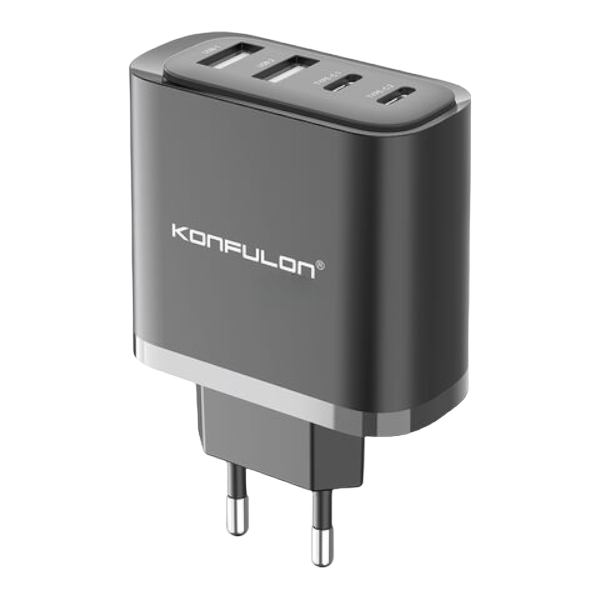 KONFULON 2USB+2TYPE-C 21W MAX Charger