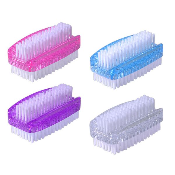 Cleaning Fingernails Two Sided Fingernail Scrub Brush Soft 4 Pack