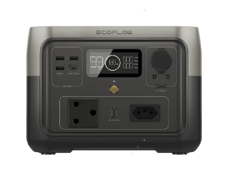 EcoFlow RIVER 2 Max 512Wh Portable Power Station - SA Plug Points