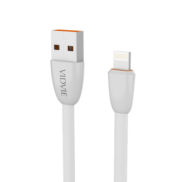 Vidvie CB411i 1 m USB-A to Lightning Cable - Fast Charge (2.1 A)