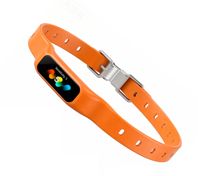 Adjustable No Shock Anti Barking Collar Small Medium Dogs Humane Training