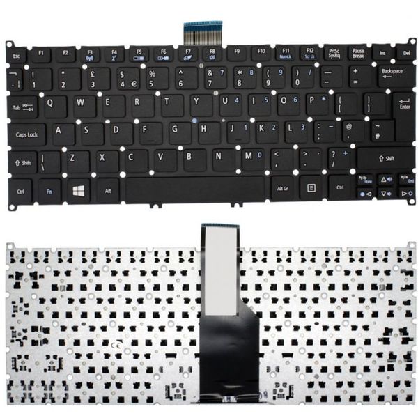 TechPro Replacement Laptop Keyboard For Acer Aspire S3-951-6697 Ms2346