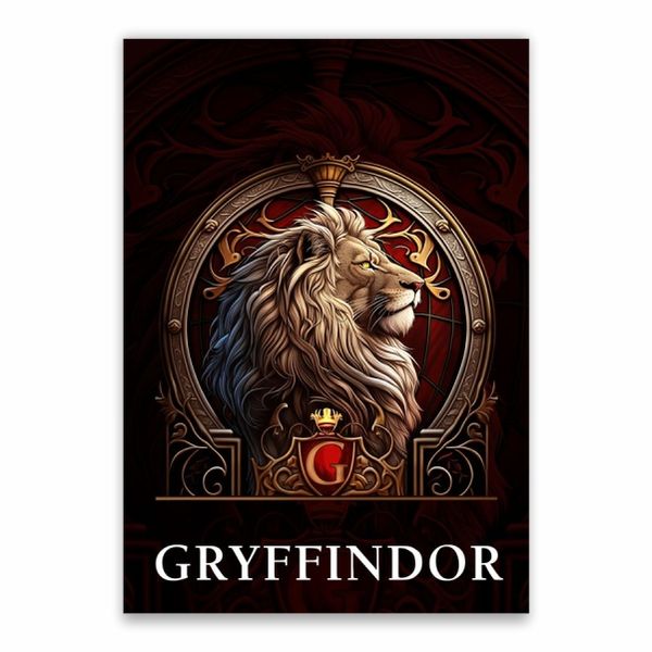 Gryffindor House Emblem Poster - A1