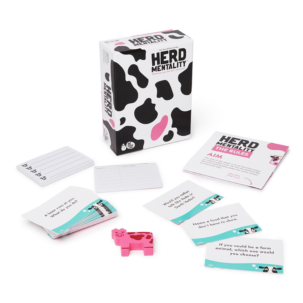 Big Potato Games Herd Mentality Mini Family Board Game Shop Today