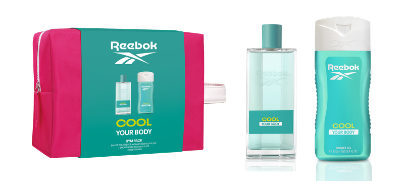 REEBOK Female Gym Pack - Cool Your body EDT 100ml + Showergel 250ml