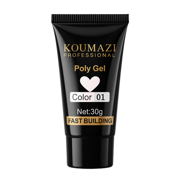 Koumazi Poly Gel - Fast Building Nail Extension Gel Professional Quality