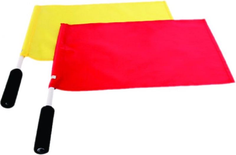 Ronex Linesman Flag - Red/Yellow