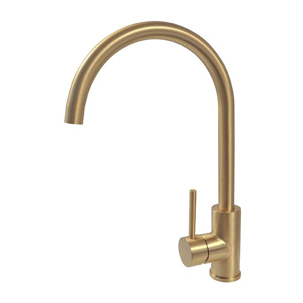 Blutide Neo Brushed Brass Single Hole Sink Mixer