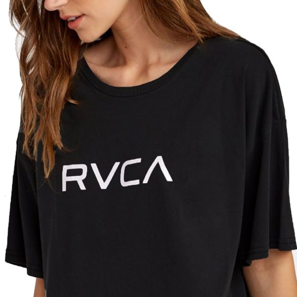 RVCA Womens Big RVCA Anyday Short Sleeve T-Shirt