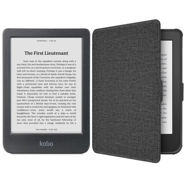 Kobo Clara BW 6" eReader With Cover - Black