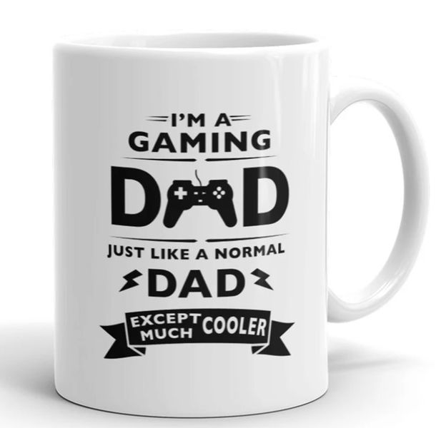 Gaming Dad Birthday Christmas Father's Day Gamer Gift Premium Coffee Mug
