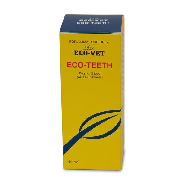 Eco-Teeth Homeopathic Remedy for Gum and Teeth Support - Pet Care - 50ml