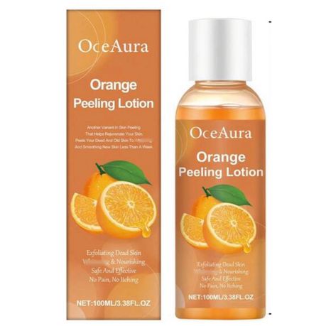 Orange Peeling Lotion - Deep Exfoliating , Hand & Body for Skin (100ml) Image