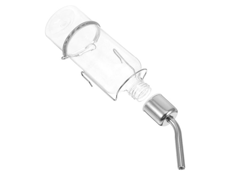 Hanging Bottle for Cage Crate, Raised &amp; Lowered Drinking Water Feeding
