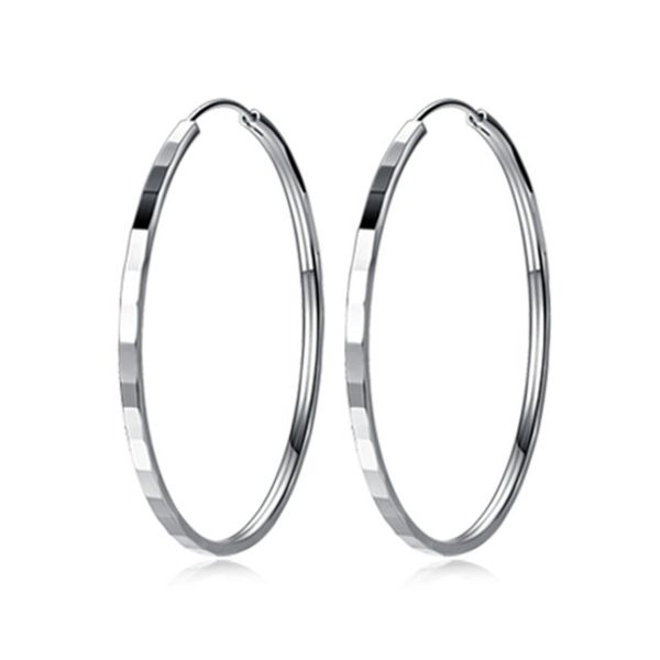 1Pcs 925 Sterling Silver Twisted Earrings is a Gift for Women