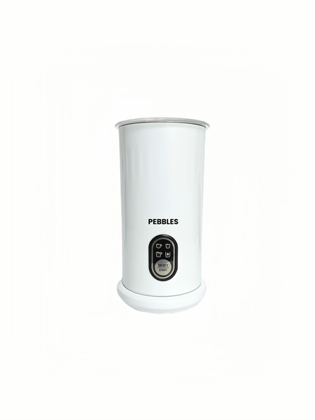 Pebbles White Milk Frother