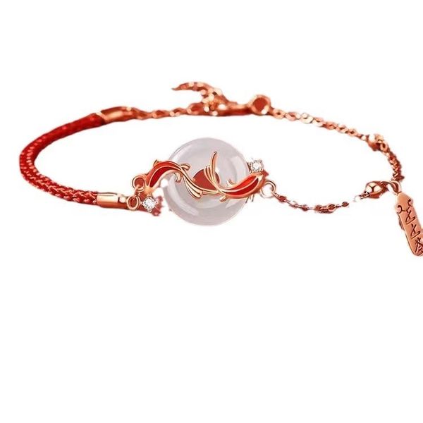 Koi Red Rope Bracelet