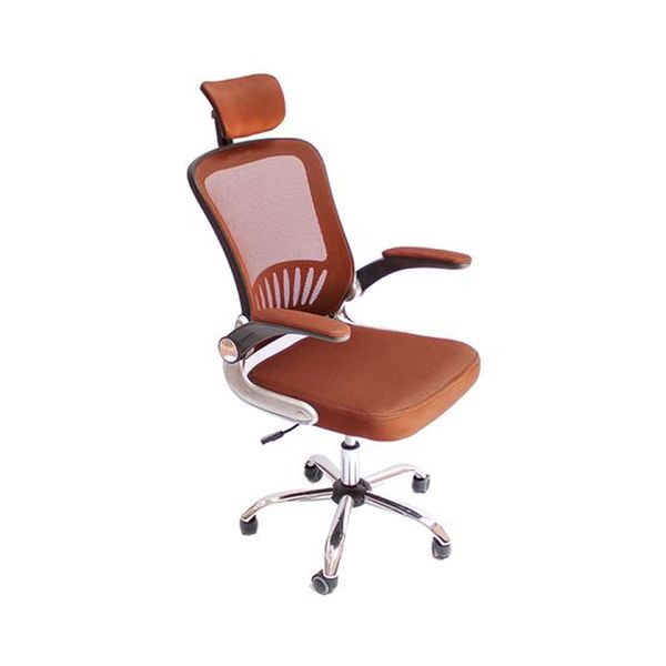 High-Back Adjustable Height Mesh Office Chair With Headrest 8833H