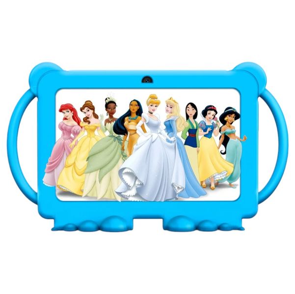Kids Educational Tablet With Parental Control &amp; Dual Camera - Blue