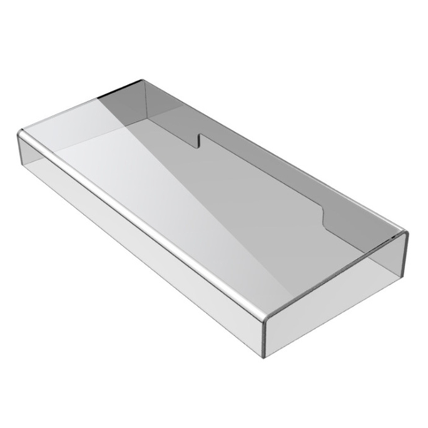 Keyboard Dust Cover Transparent Acrylic Keyboard Cover 375X150X48 Mm