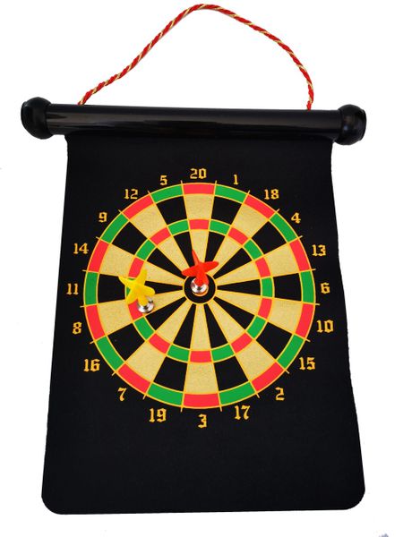 Dart Board - Roll Up Double Sided Magnetic Dart Board