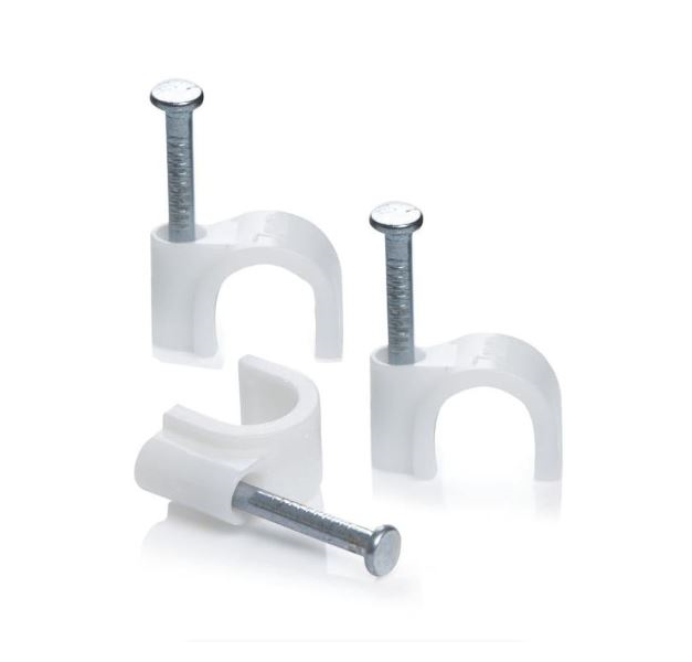 Earth Cable Clips Unit 9mm Round ( Pack of 100 )