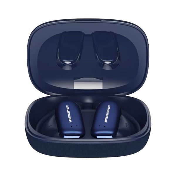 MONSTER - XKO07 - IPX4 Waterproof Earbuds With 360 Stereo Sound - Blue