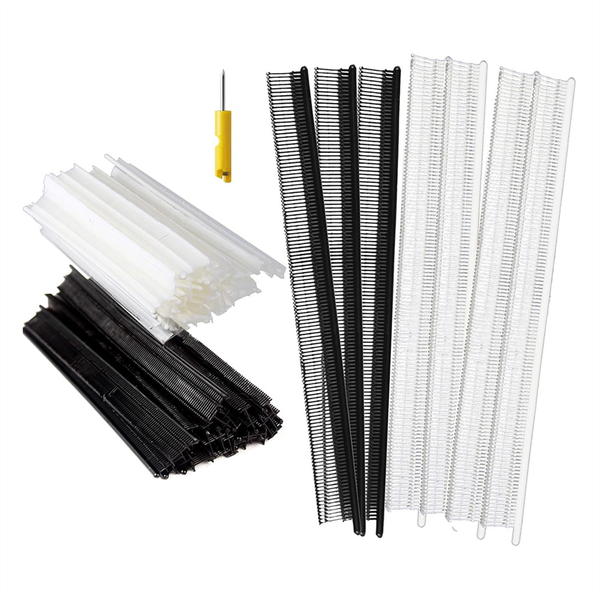 1200PCS Fasteners with 1 Mini Needle, 0.18 Inch Mini Plastic Tag Barbs Atta