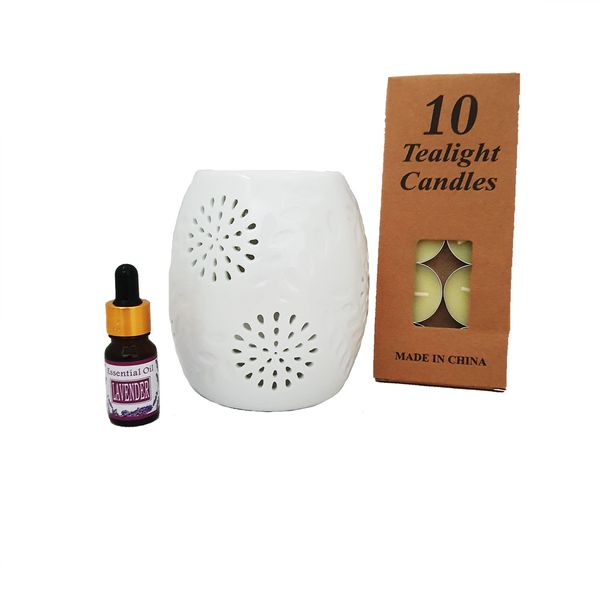 Oil Burner Set - Round