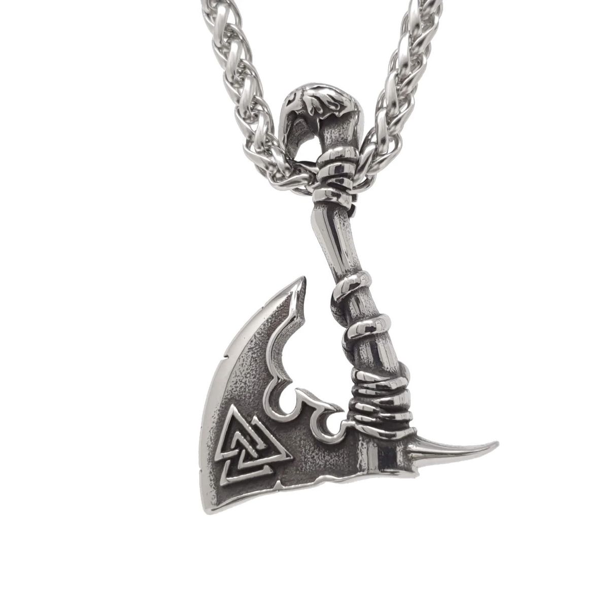 Valknut Viking Axe Necklace - Silver | Buy Online in South Africa ...