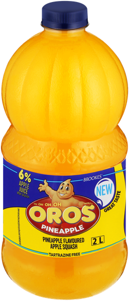 Oros Concentrated Squash Pineapple Flavour 2L