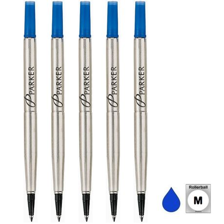 Parker Quink Flow Refill - Rollerball Pen -Medium - Blue Ink - 5 Pack | Buy Online in South Africa takealot.com