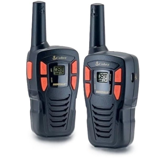 Cobra License-Free PMR446 Two-Way Radio - AM245 (Up to 5km Range)
