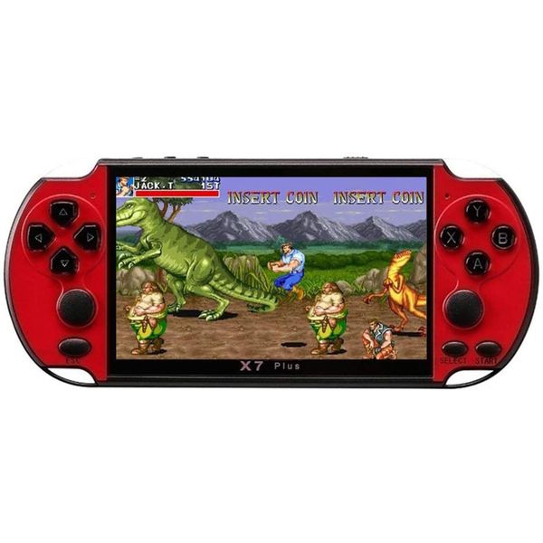 Handheld X7 Double Rocker Retro Game Console with 9968 Built-in Games
