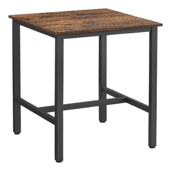 Versatile Rustic Bar Table - Space-Saving &amp; Stylish Design