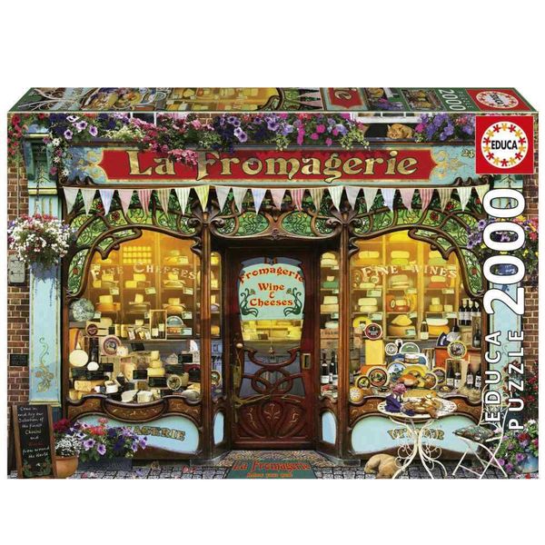 Educa The Fine Cheese Shop Puzzle 1 x 2000 Piece