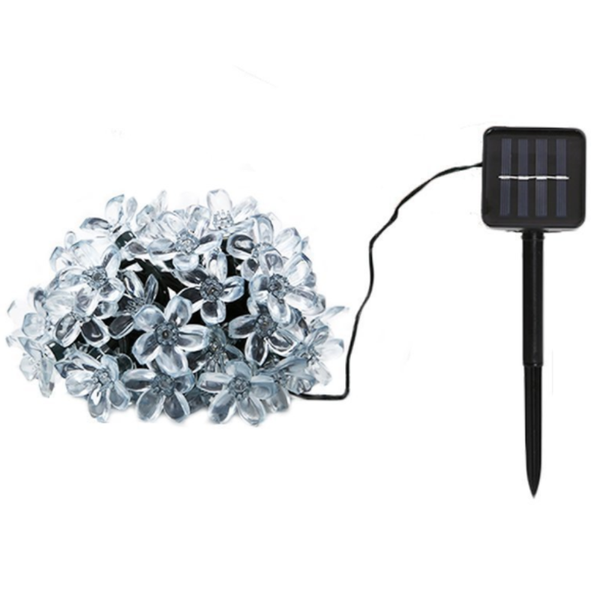 Cherry Blossom 12m Solar Power LED Strap (CB-12-100-CL)