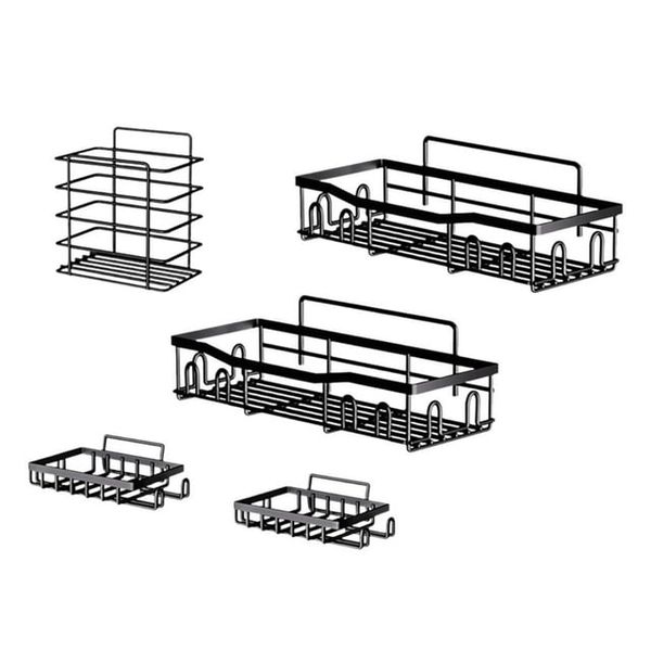 Shower Shelf Bathroom Storage Basket 5 Pack