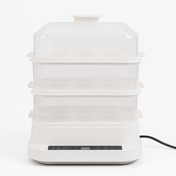 Plastic Steamer Basket - White/Transparent