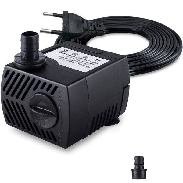 Water Pump Submersible Fountain Pump 5W for Water Feature Fish Tank