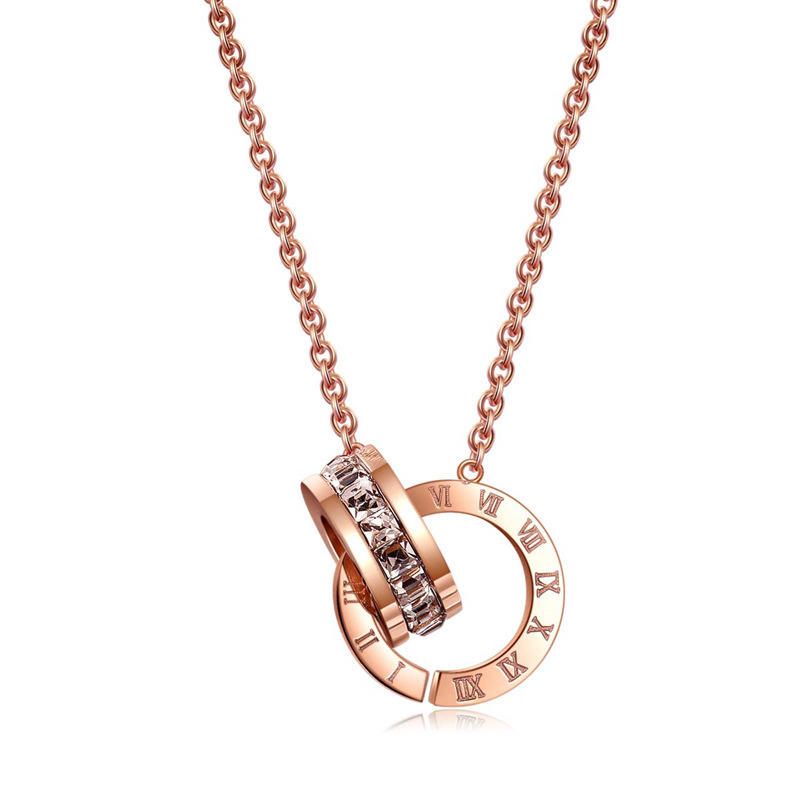 Necklace Rose Gold Hanging Choker Pendant Shop Today. Get it Tomorrow!