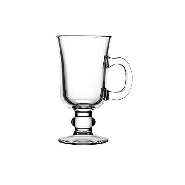 Irish Coffee Mug 260ml 2 Piece Double Wall Borosilicate Glass