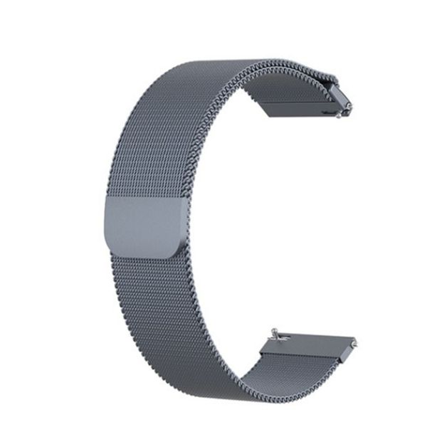 FocusFit Garmin Vivoactive 4S 18mm QuickRelease S/Steel Milanese Strap