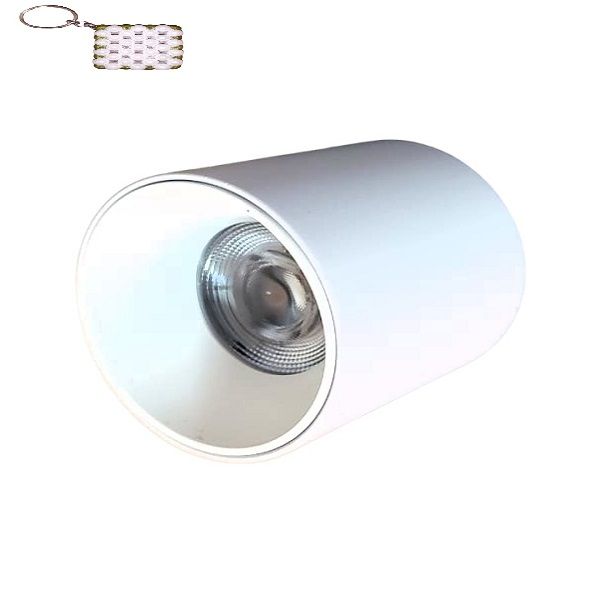 LED Cylinder Spotlight 12W+Key Holder