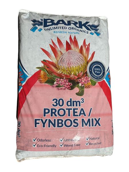 Bark Unlimited Organics Protea / Fynbos Mix - 30dm