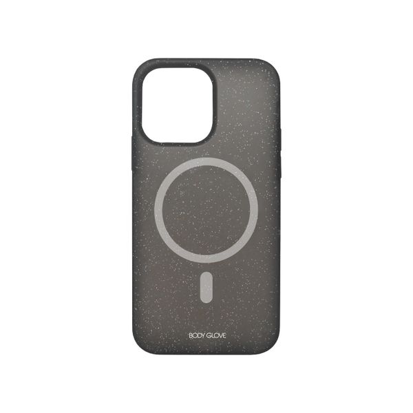 Body Glove Magnetic Glitter Silicone Case For iPhone 14 PRO MAX - Black