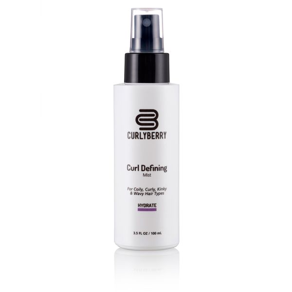CurlyBerry - Nourishing Curl Defining light Hydrating Hair Mist - 100ml